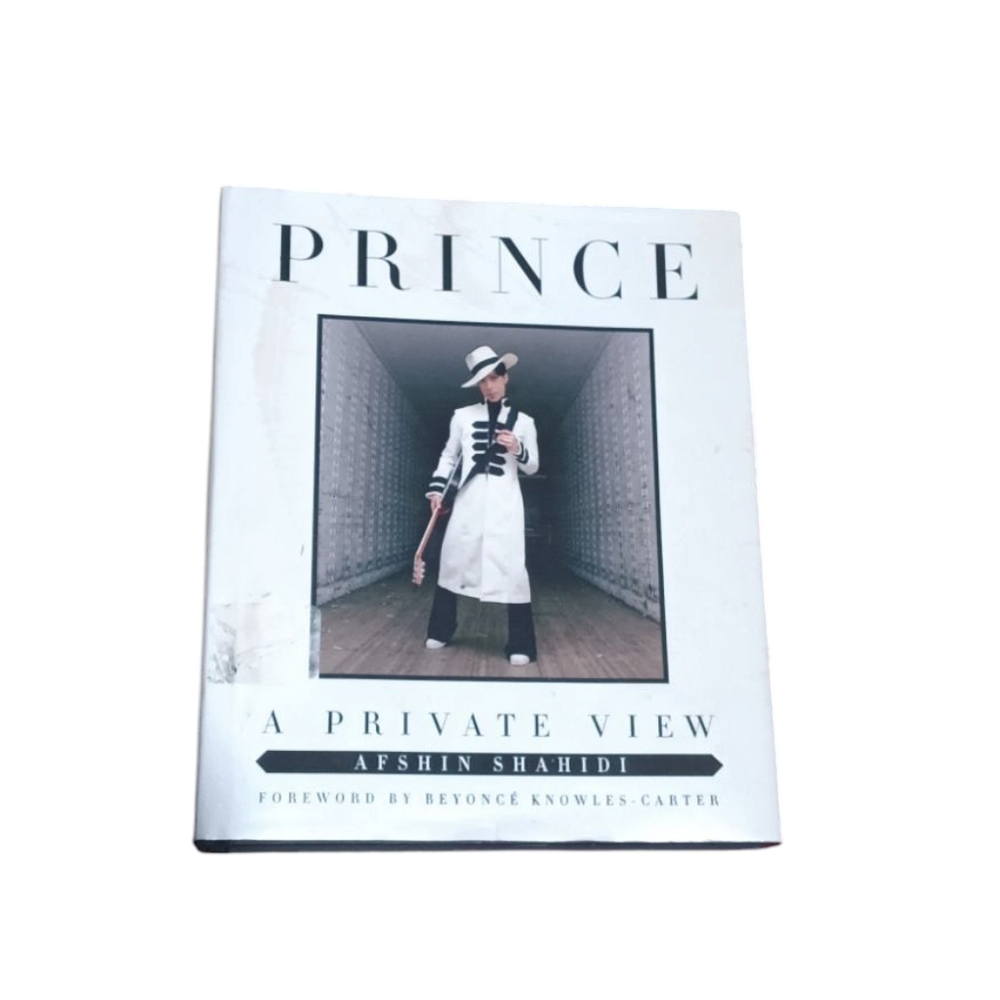 Prince: A Private View by Afshin Shahidi - White Cover